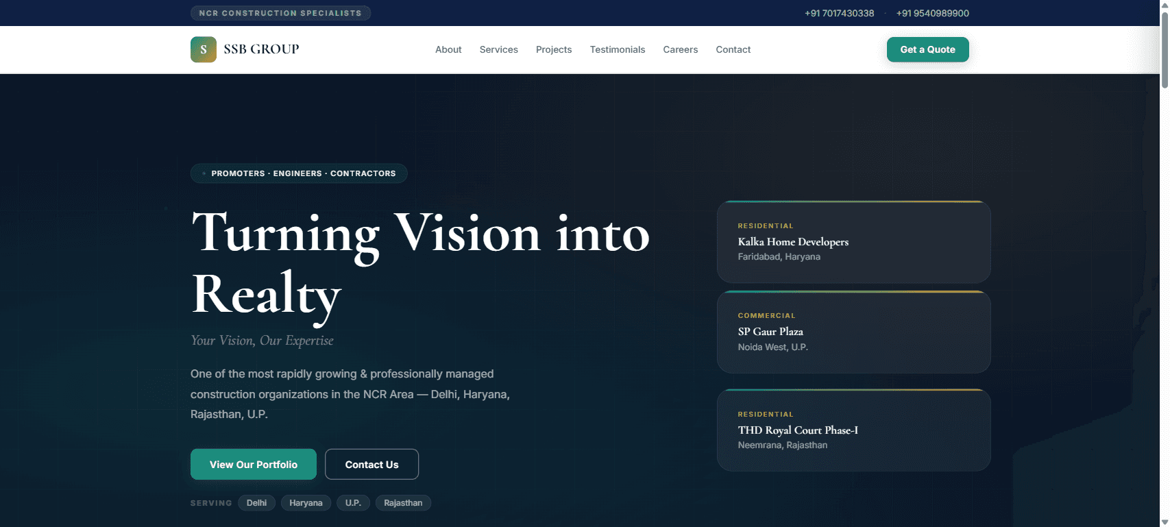 SSB Group — Construction & Real Estate